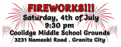Patriots In The Park 2015 Fireworks Granite City