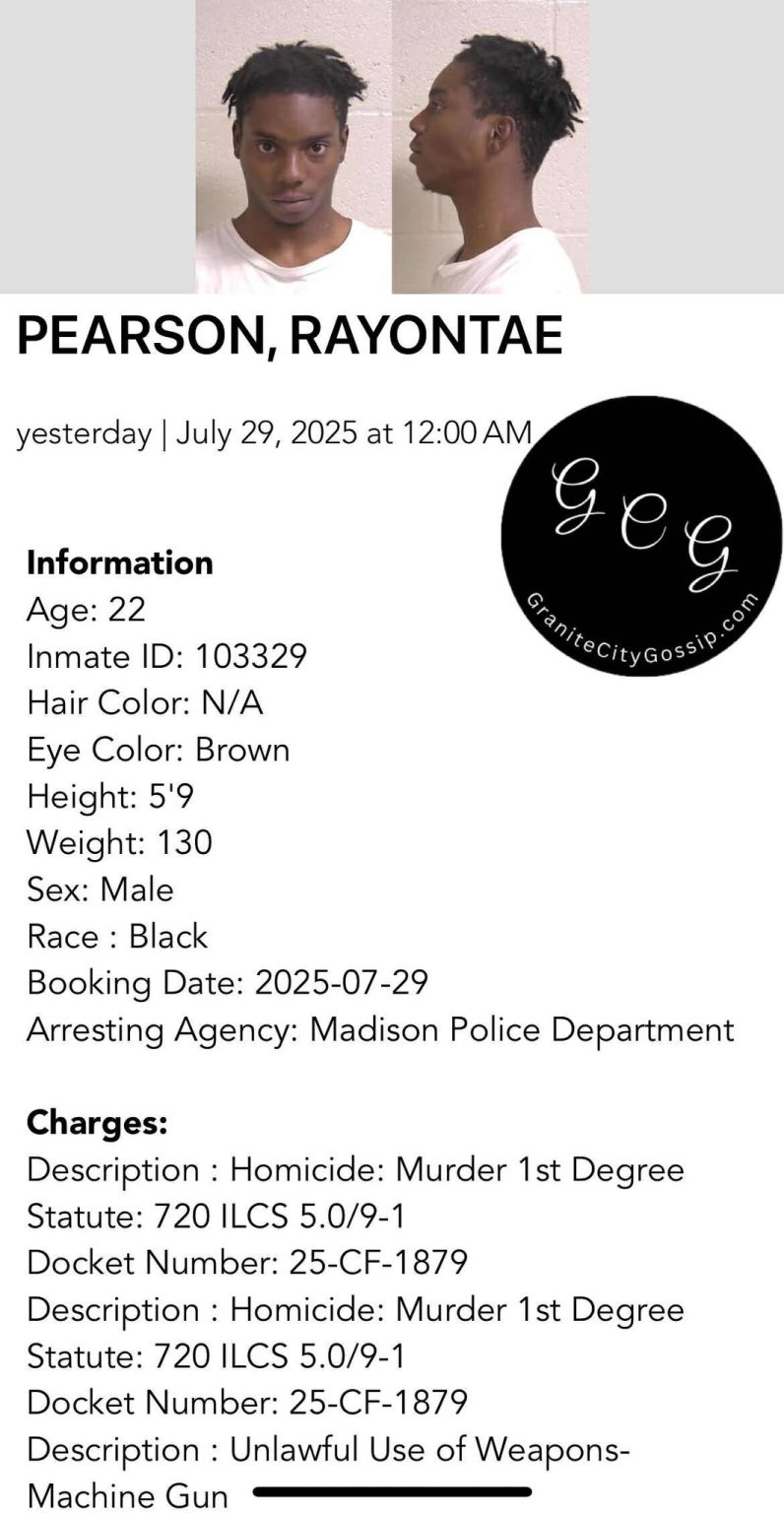 Madison County Illinois Police Blotter – granitecitygossip.com